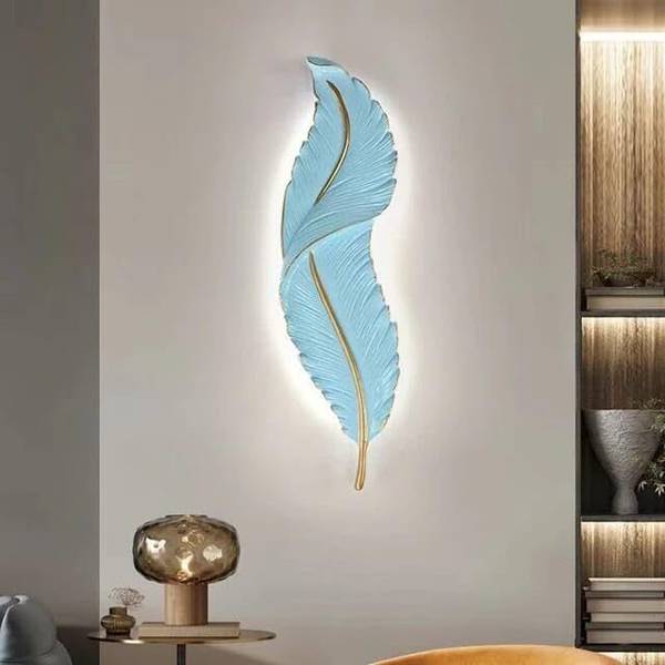 VAS Collection Home Room decore LED Wall Light Sconce lamp leave