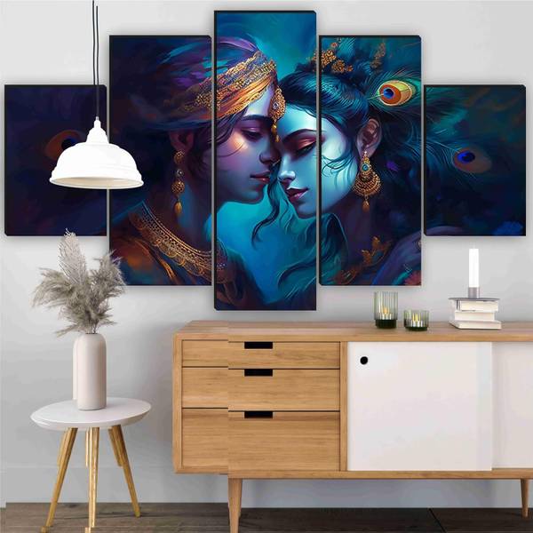 SNDArt Radha Krishna Home Decoration Items For Gift Items