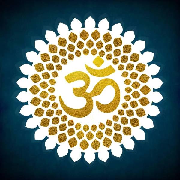 vaeps OM Mandala Wall Back LED Light Wall Decor A well-designed Home