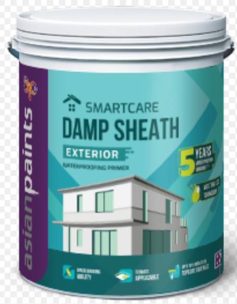 Asian Paints DAMP SHEATH EXTERIOR 20L White Emulsion Wall Paint