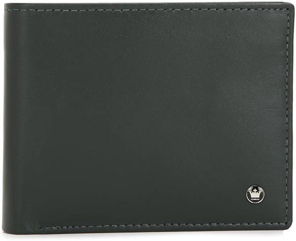 LOUIS PHILIPPE Men Casual Black Genuine Leather Wallet