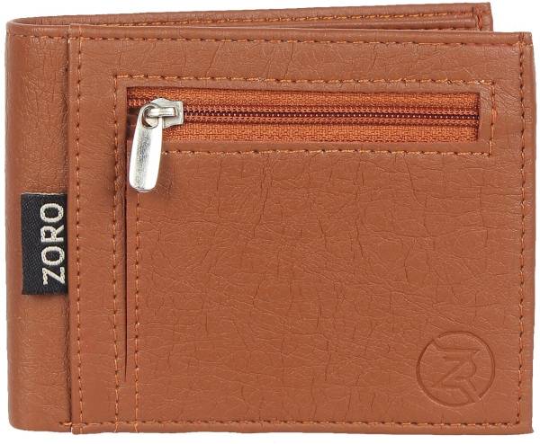 Zoro United Men Tan Artificial Leather Wallet
