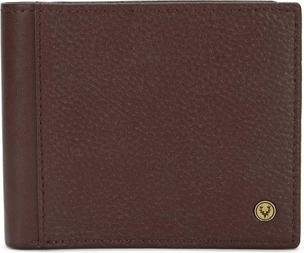 Allen Solly Men Black Genuine Leather Wallet