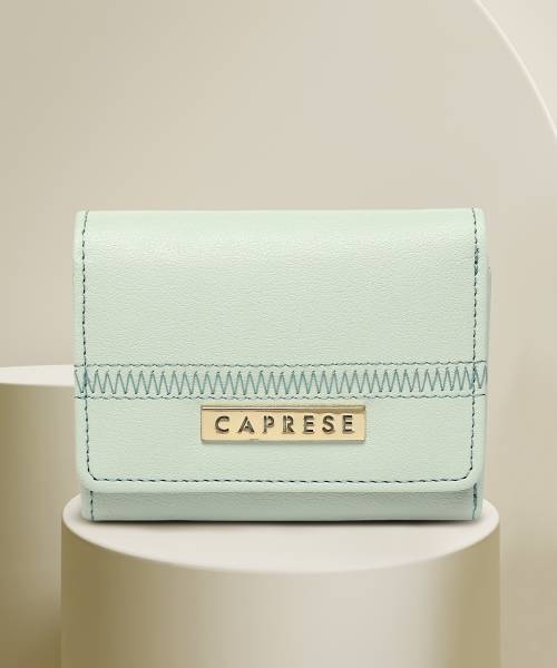 Caprese Women Casual Green Artificial Leather Wallet