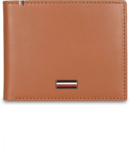 TOMMY HILFIGER Men Casual, Formal Tan Genuine Leather Wallet