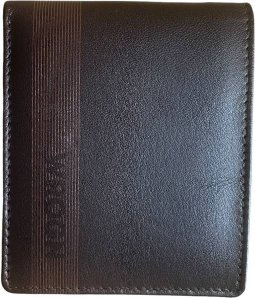 WROGN Men Casual Tan, Brown Genuine Leather Wallet