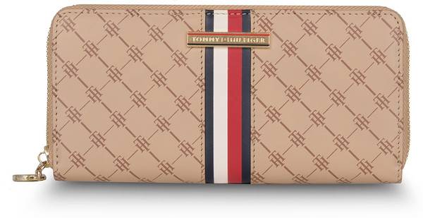 Tommy hilfiger leather brown top casual regular wallet