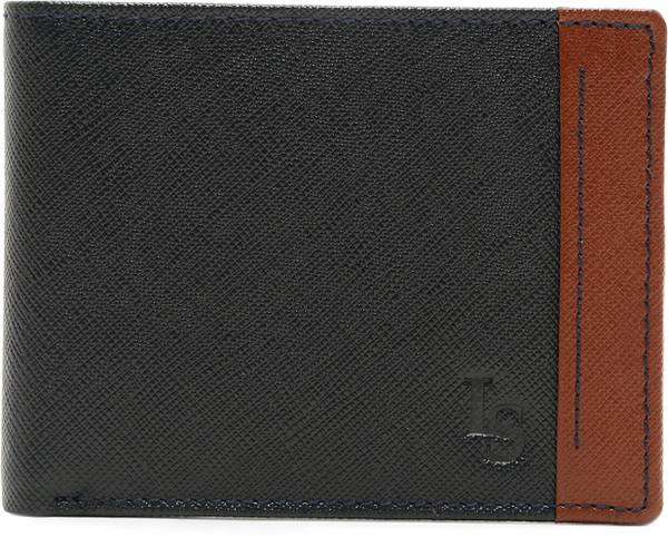 LOUIS STITCH Men Casual Blue Genuine Leather Wallet