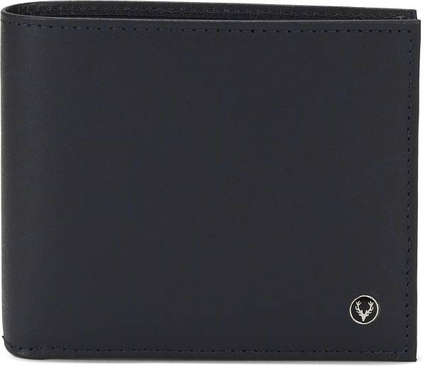 Allen Solly Men Black Genuine Leather Wallet