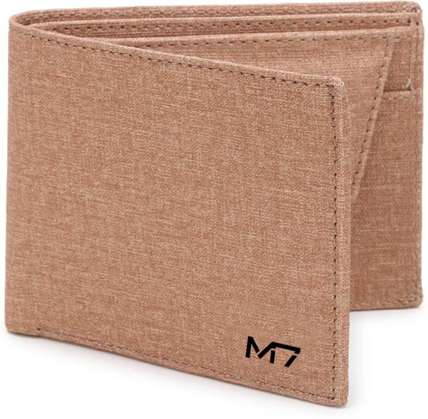 M7 By Metronaut Men Trendy, Travel, Evening/Party, Ethnic, Casual Orange Artificial Leather Wallet