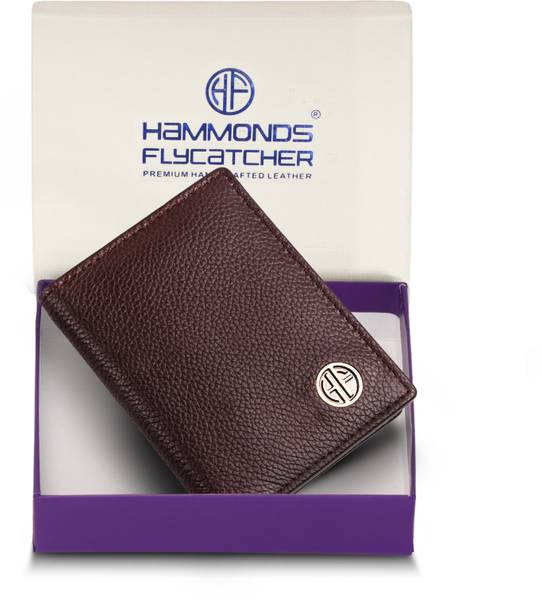 Hammonds Flycatcher Men & Women Formal Brown Genuine Leather Card Holder