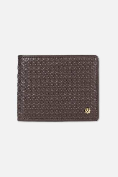 Allen Solly Men Casual Brown Genuine Leather Wallet