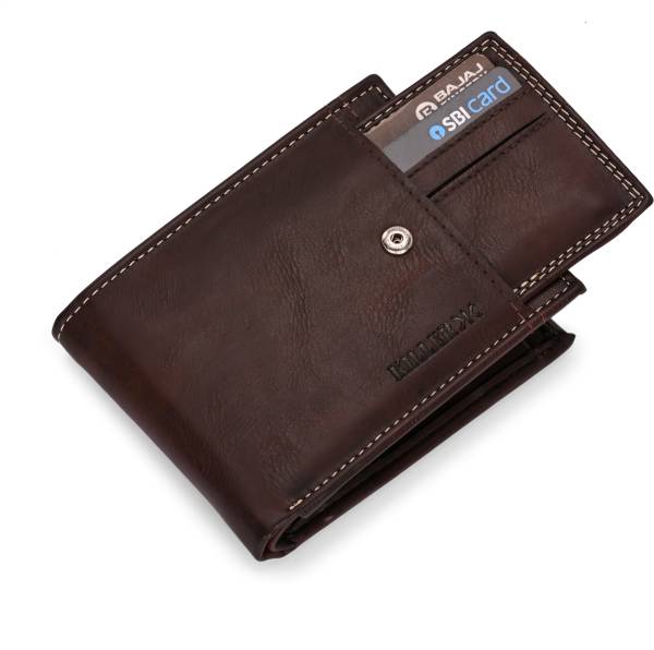 KILLER Men Casual, Formal Brown Artificial Leather Wallet