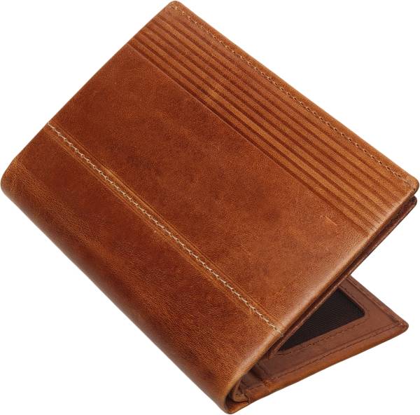 GH Men Formal, Travel Tan Genuine Leather Wallet