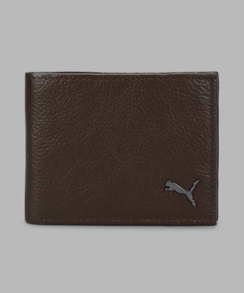PUMA Men & Women Brown Artificial Leather Wallet