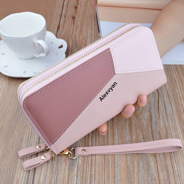 AlexVyan Women Casual, Ethnic, Evening/Party, Formal, Travel, Trendy Pink Genuine Leather Wallet