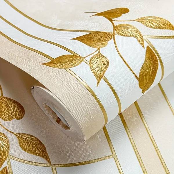 FOKRIM Decorative Gold Wallpaper
