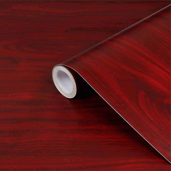 Wollzo Decorative Maroon Wallpaper
