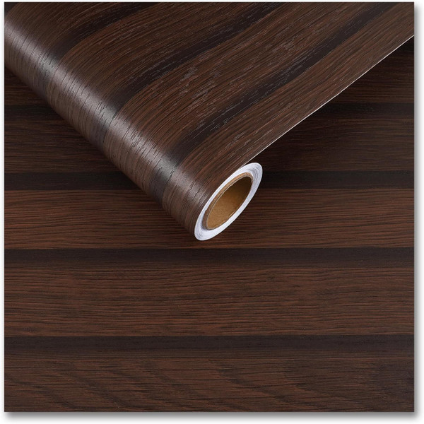 Flipkart SmartBuy Vinyl Decorative Brown Wallpaper