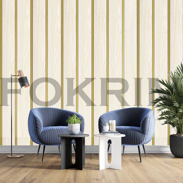FOKRIM Decorative White Wallpaper