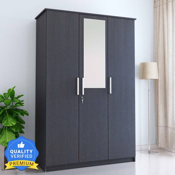 Flipkart Perfect Homes Julian Engineered Wood 3 Door Wardrobe