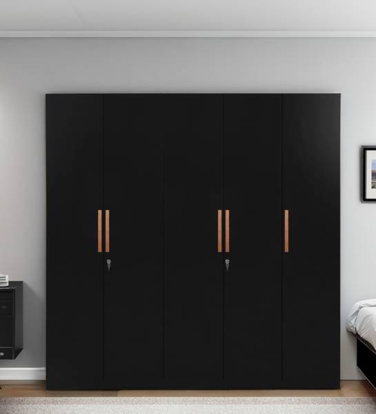 Trevi Mustang (Almirah/Almari) Engineered Wood 5 Door Wardrobe