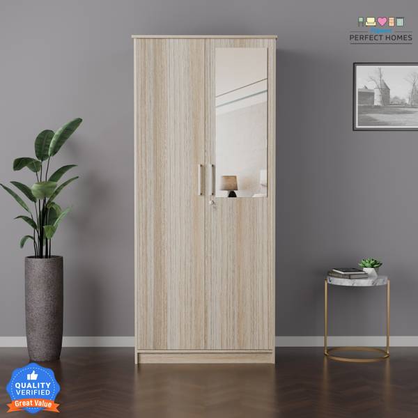 Flipkart Perfect Homes Engineered Wood 2 Door Wardrobe