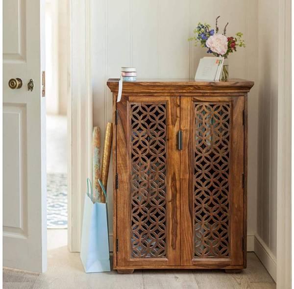 Sheesham wood shop almirah