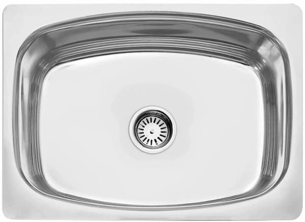 JINDALL 24X18x9 STAINLESS STEAL KITCHEN SINK | VESSEL SINK GLOSSY FINISH Counter Top