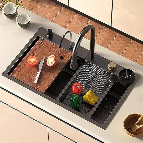 Active Overseas Nano Stainless Steel Handmade Kitchen Sink with