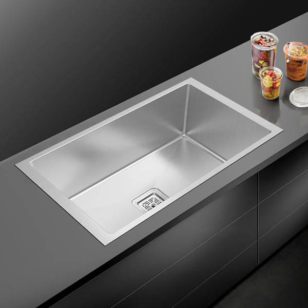 chirag Kitchen Sink (30x18x10) 30 Inch Handmade Single Bowl SS304 Stainless Steel Sink CKS3018HM | HANDAMDE KITCHEN SINK | PREMIUM QUALITY| MATT | Ves...