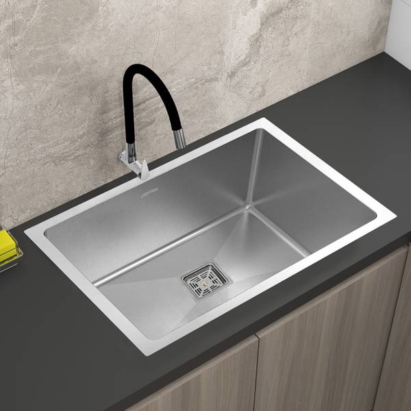 Plantex Coupling, Hose Pipes and Drain Racks (30 x 18 x 9 Inches) Vessel Sink
