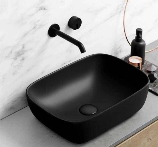 NEXGEN (45*32.5*13)CM VERY BEAUTIFUL MATT FINISH WASH BASIN WITH COUPLING & WASTE PIPE/ (18*13*5
