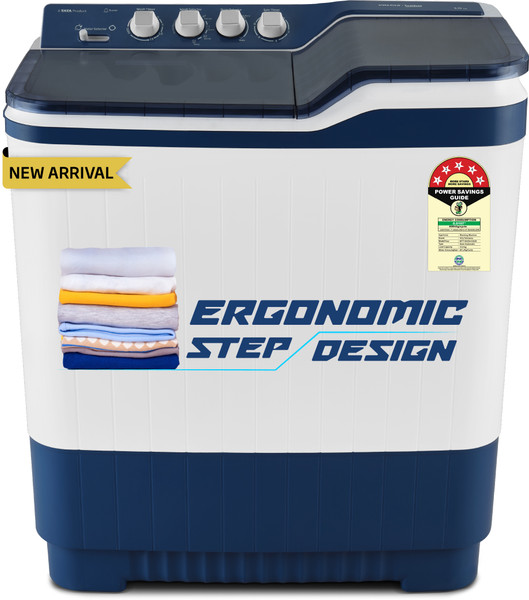 Voltas Beko 10 kg Semi Automatic Top Load Washing Machine Blue