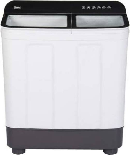 Haier 8.5 kg Semi Automatic Top Load Washing Machine Black, White