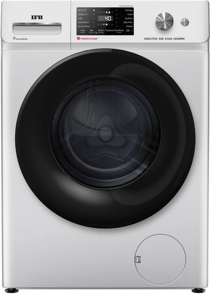 IFB 9 kg Fully Automatic Front Load Washing Machine with In-built Heater Black, Silver