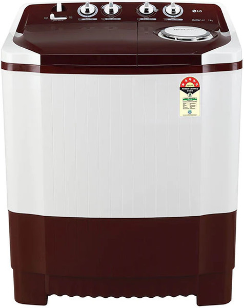 LG 7.5 kg Semi Automatic Top Load Washing Machine Maroon