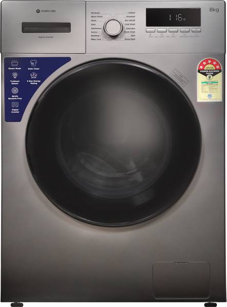Motorola washing cheap machine 8kg