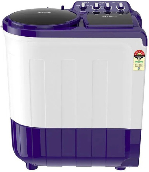 Whirlpool 8 kg Semi Automatic Top Load Washing Machine Purple
