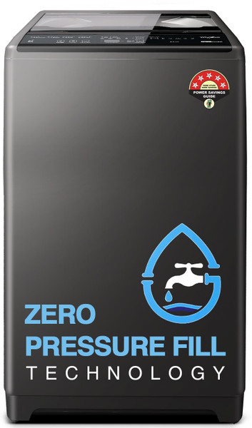 Whirlpool 6 kg Magic Clean 5 Star and Digital Display Fully Automatic Top Load Washing Machine Grey