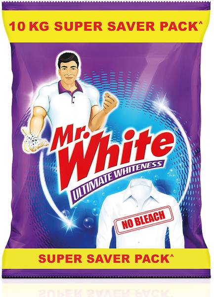 Mr. White Ultimate Whiteness Detergent Powder 10 kg