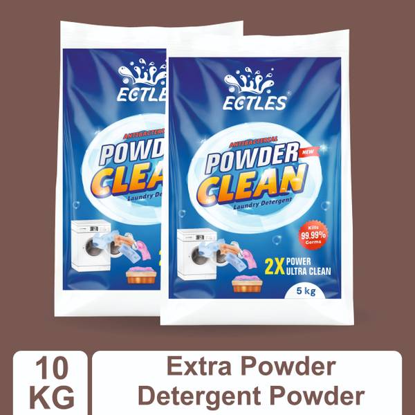 ECTLES Ulatra Clean Washing Detergent Powder Remove Dirt & Stain Detergent Powder 10 kg