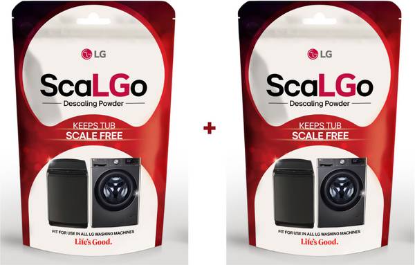 LG scaLGo descaling Powder For LG Washing Machines Pack Of 2 Detergent Powder