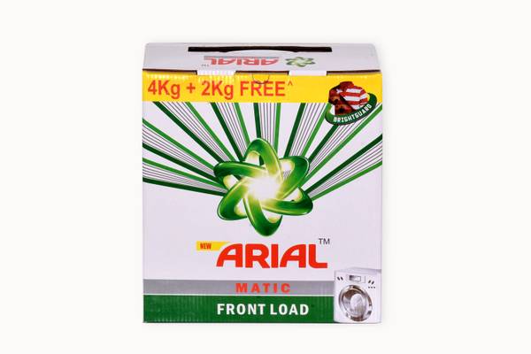 MaticFront Arial Matic Front Load Detergent Washing Powder 4 Kg+2 Kg Free Detergent Powder 6 kg