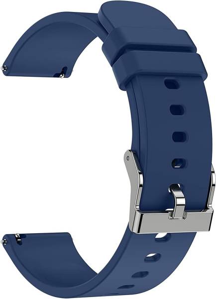 Zelfo Silicone Strap Compatible with Ambrane Wise Eon Pro Smart Watch Smart Watch Strap