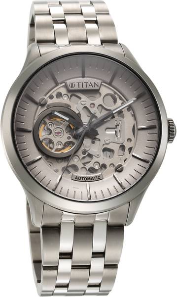 Titan Metal Mechanical Analog Watch For Men Price History