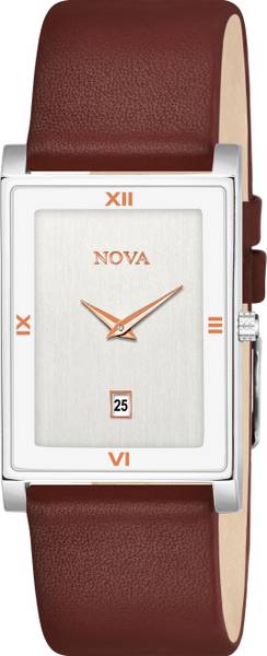 NOVA Slim Watch Mens & Women Slim Date Series Wrist Watch Analog Watch - For Men & Women