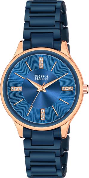 NOVA Women's and Girl's Chian Wrist Watch Analog Watch - For Girls