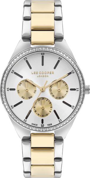 LEE COOPER LC07863.230 Multifunction with Crystals Analog Watch - For Women