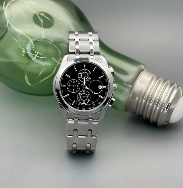 K2M SILVER MA BLACK TEESORT ANALOG WRIST WATCH FOR MEN Analog Watch - For Men